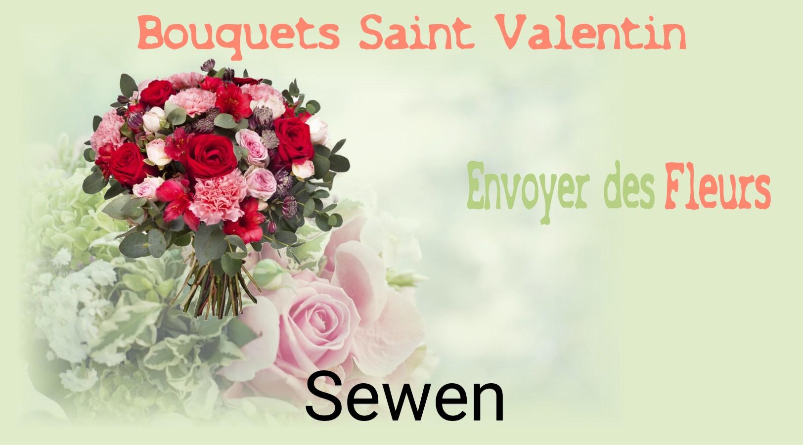 Roses de Saint-Valentin livrées à Sewen